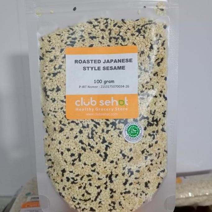 

Terlaris Roasted Japanese Style Sesame Wijen Panggang 100Gr