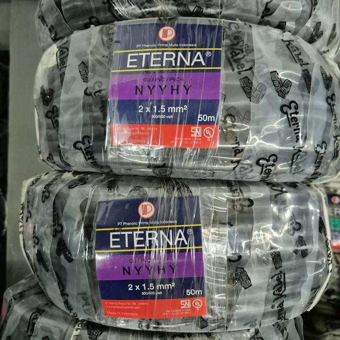 Kabel NYYHY 2x1,5x50 Meter Eterna