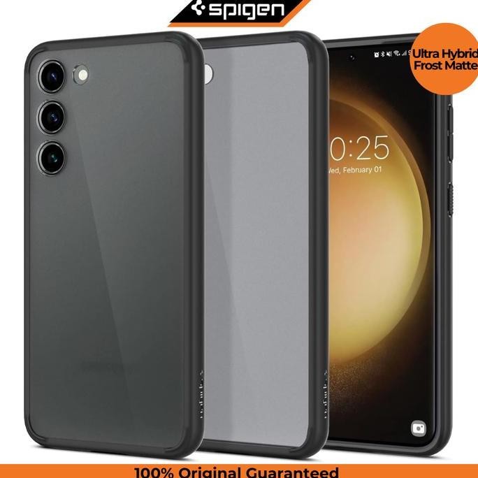 TERBARU - Case Samsung Galaxy S23/S23 Plus 5G Spigen Ultra Hybrid Frost Casing