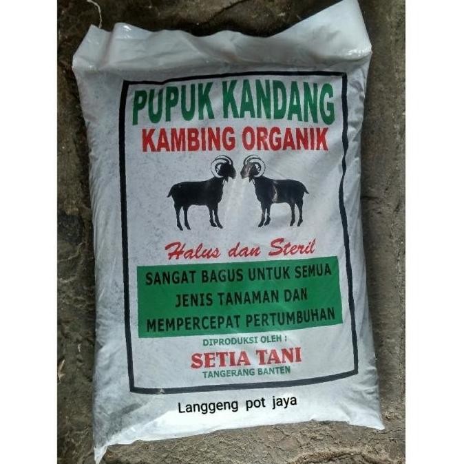 

Terlaris Pupuk Kandang Kambing Organik Halus Dan Steril