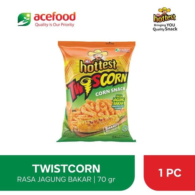 

Terlaris Mr. Hottest Twiscorn Jagung Bakar 70G