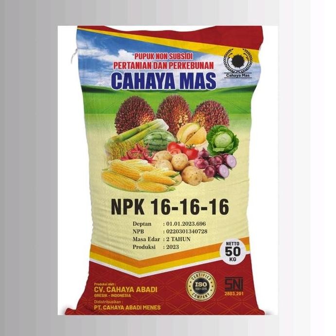

Terlaris Pupuk Npk 161616 Cahaya Mas Pear