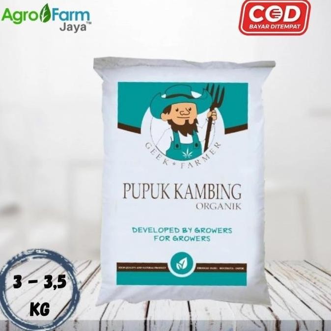 

Terlaris Tersedia Pupuk Organik Kandang Kambing Halus ( Geek Farmer ) Khusus Gojek-Grab