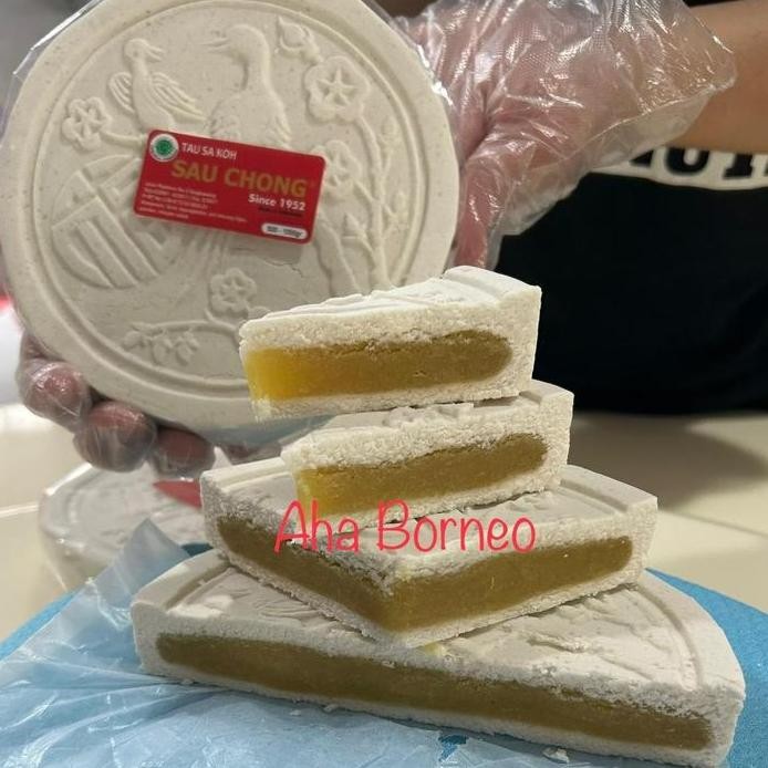 Terlaris Kue Bulan Tausakoh 1Pc Sau Chong Singkawang / Tau Sa Koh Isi Kacang Hijau