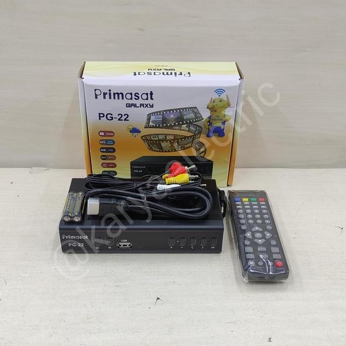 TERMURAH - SET TOP BOX STB PRIMASAT GALAXY PG-22 RECEIVER TV DIGITAL