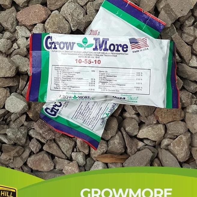 

Terlaris Pupuk Growmore 10 55 10 Botol 100Gr Npk Akar Bunga Buah 100 Gram Pupuk