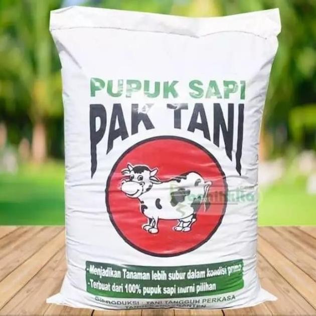 

Terlaris Ready Pupuk Kandang Sapi Organik Pak Tani 1 Karung / Pupuk Kandang