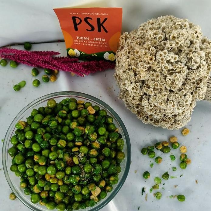 

Terlaris 500Gr Kacang Polong Hijau Polos / Polong Polos Ijo (Snack Kiloan)