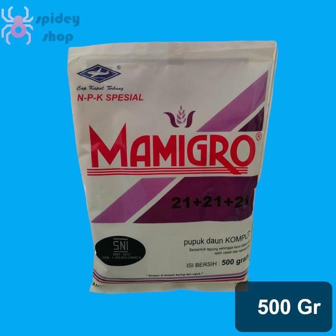 

Terlaris Pupuk Mamigro Ungu 500 Gram Mamigro Npk Seimbang