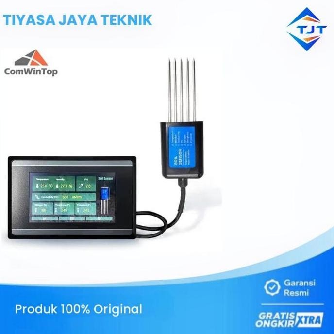 

Terlaris Sensor Npk Ph Ec Th Soil Moisture Soil Analyzer Datalogger 7 In 1