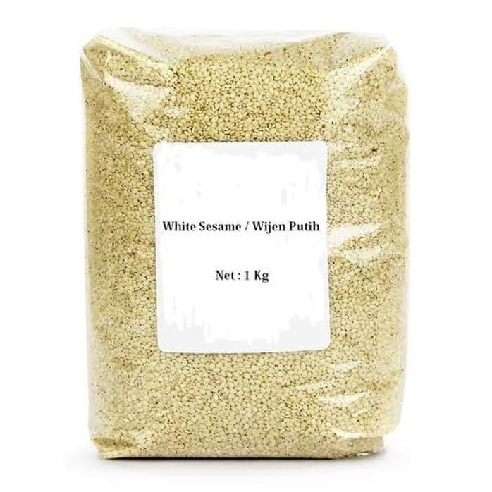 

Terlaris White Sesame Seed / Wijen Putih 1Kg