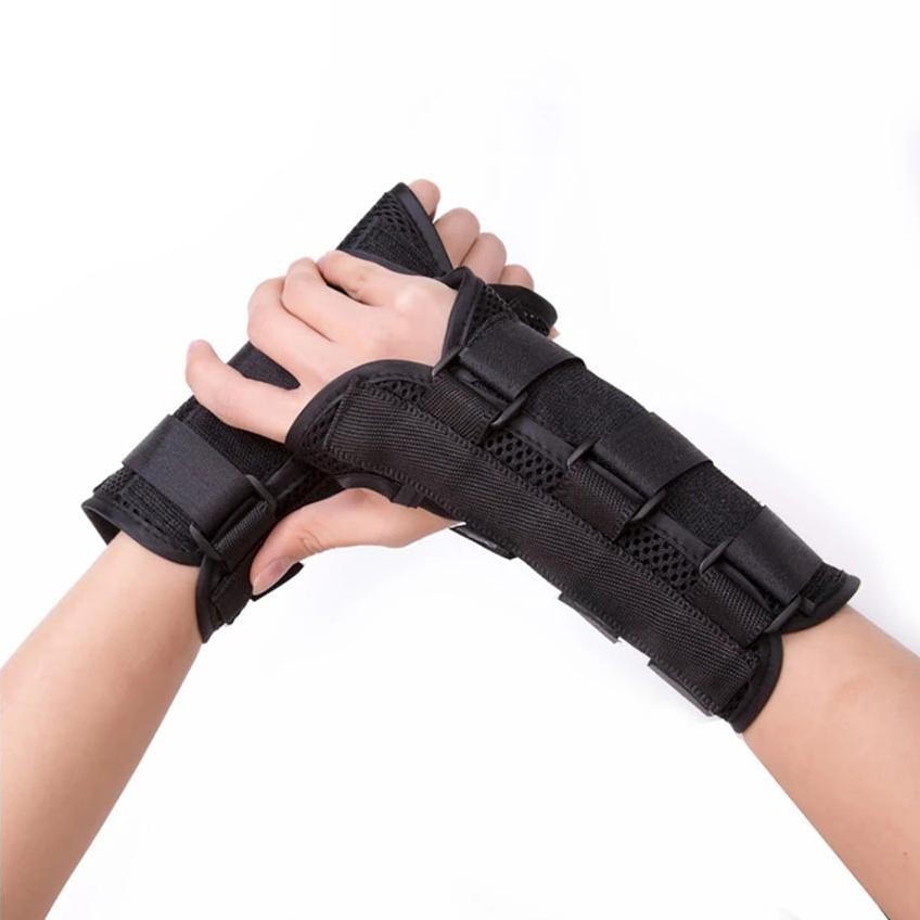 Premium Pelindung Penyangga Pergelangan Tangan Pencegah Keseleo Cidera Patah Tulang Cedera Sendi Dek