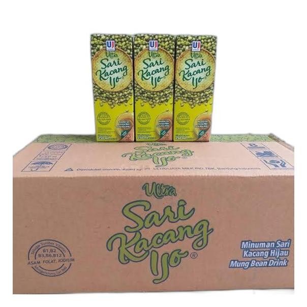 

Terlaris Ultra Sari Kacang Hijau 250Ml (1 Dus Isi 24 Pcs)