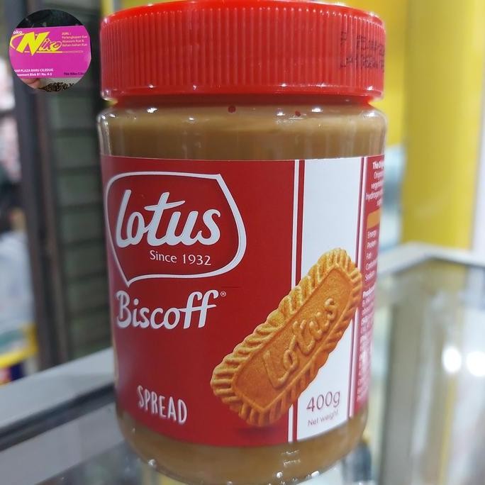 

Produk Baru!! selai lotus biscoff spread 400 gram khusus grab dan gojek
