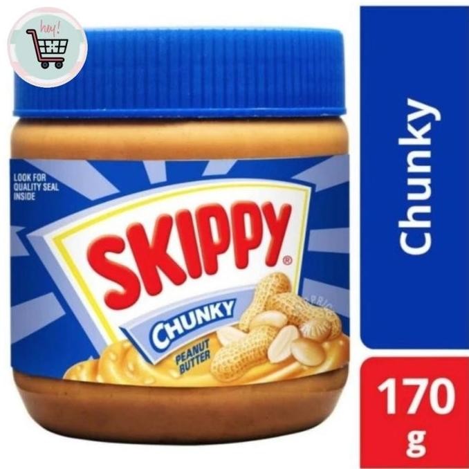 

Produk Baru!! SKIPPY Chunky Peanut Butter 170gr Selai Kacang