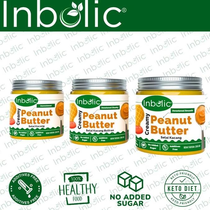 

Produk Baru!! Inbolic Sugar Free Peanut Butter | Selai Kacang Bebas Gula | Keto