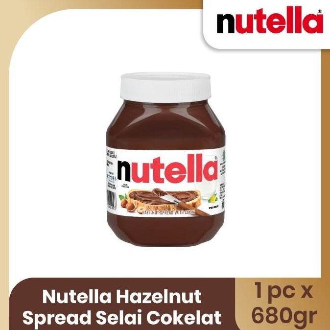 

Produk Baru!! Nutella Hazelnut Spread Selai Cokelat 680gr