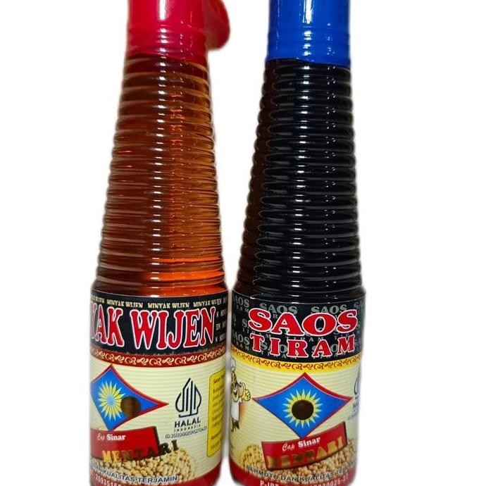 

Terlaris Paket Joss (Saus Tiram Dan Minyak Wijen) Cap Sinar Mentari