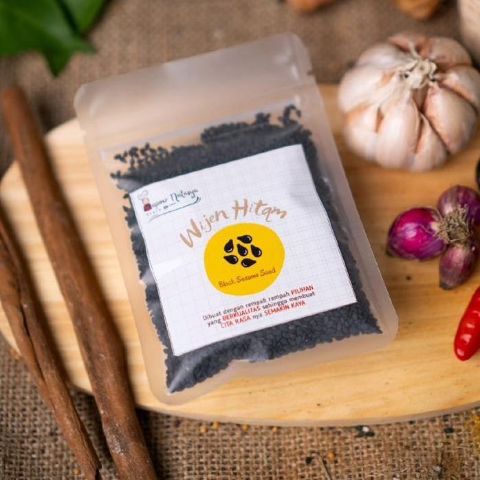 

Terlaris Dapoer Natasya - Wijen Hitam Black Sesame Pelengkap Masakan Murni Ekonomis (30Gram)