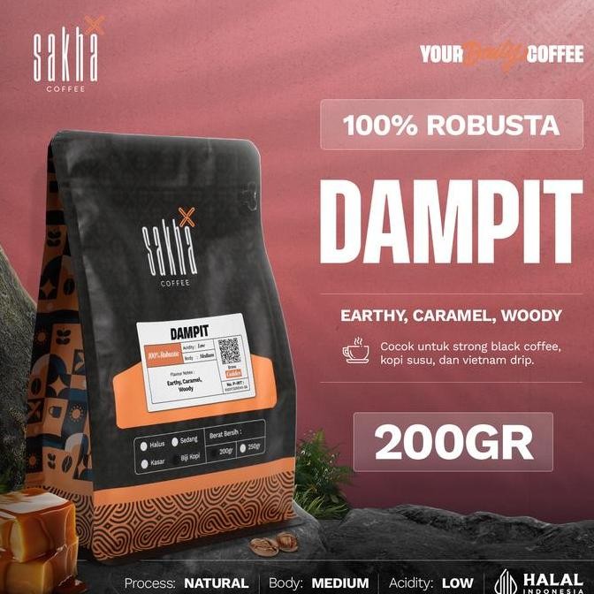 

KOPI FINE ROBUSTA DAMPIT MALANG COFFEE ROAST BEANS 200 GRAM BIJI BUBUK TERMURAH