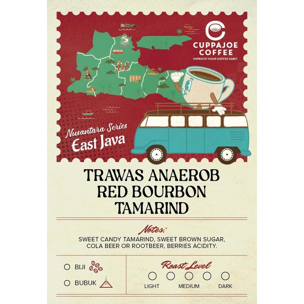 

KOPI ARABIKA TRAWAS ANAEROB RED BOURBON TAMARIND 100 GRAM BIJI TERMURAH