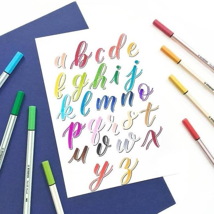 

Stabilo Pen 68 Brush Set 19Pcs / Premium Marker Kuas Kaligrafi Spidol Original