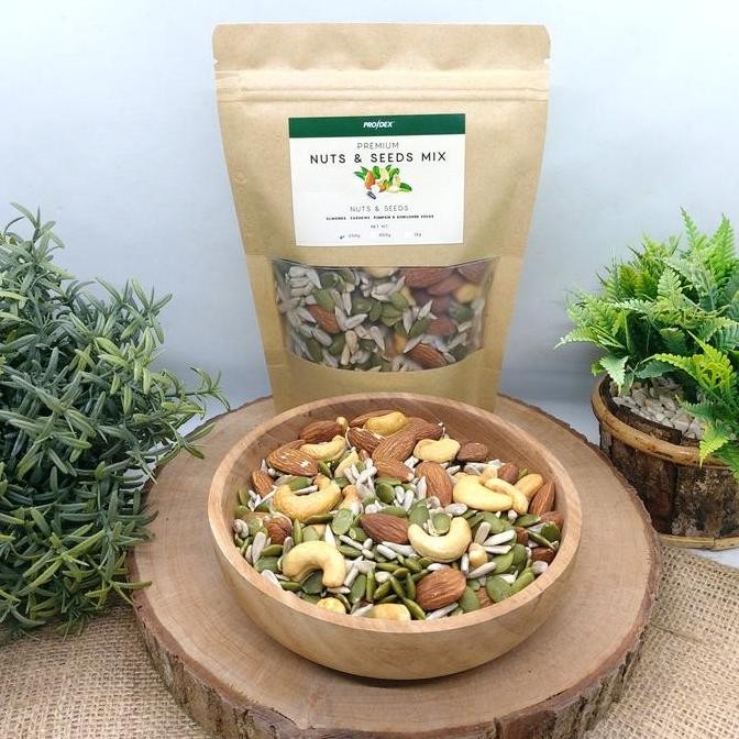 

PRODEX SEEDS & NUTS MIX - BIJI-BIJIAN, KACANG, SNACK, NATURAL, CEMILAN TERMURAH