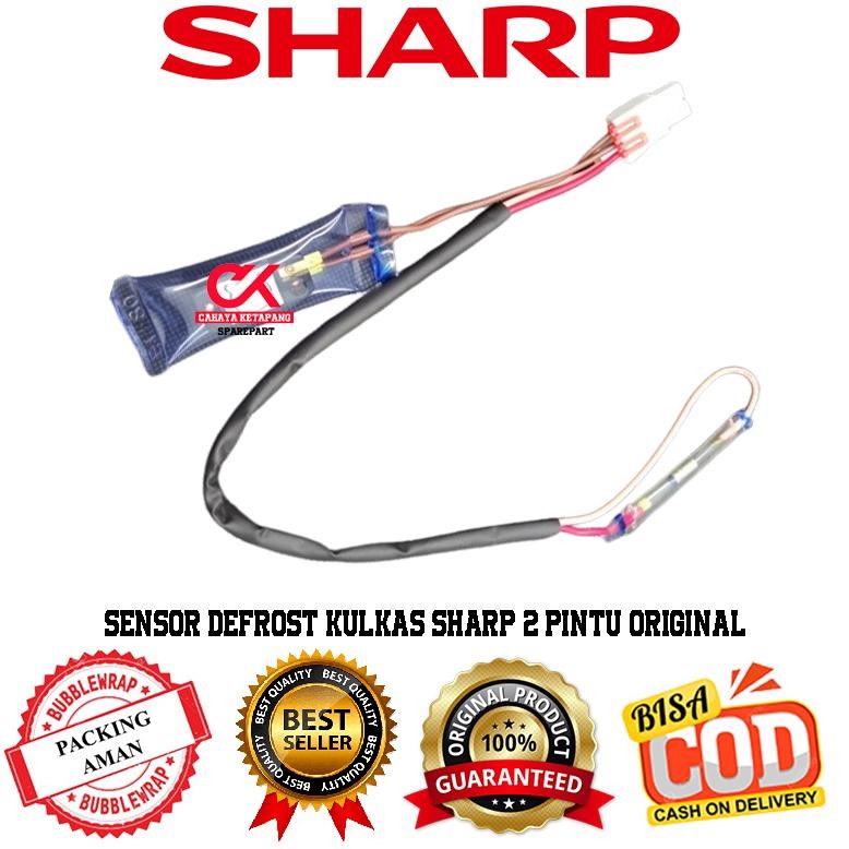 HJK Sensor Defrost Bimetal Kulkas Sharp 2 Pintu Original