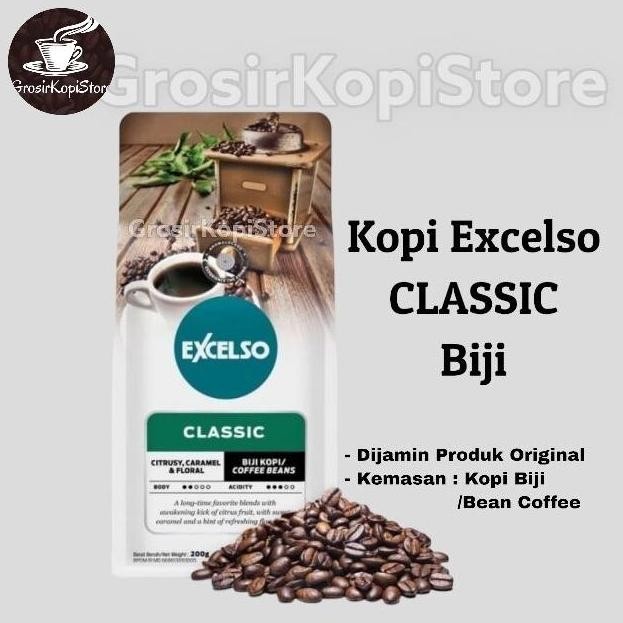 

KOPI BIJI CLASSIC EXCELSO 200 GRAM TERMURAH