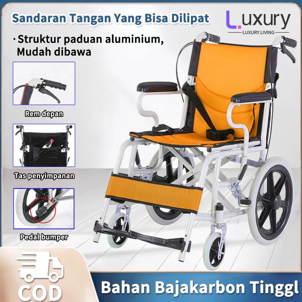 Kursi Roda Traveling / Kursi Roda/ Kursi roda Lipat / Wheel Chair Traveling / Kursi roda travel kurs