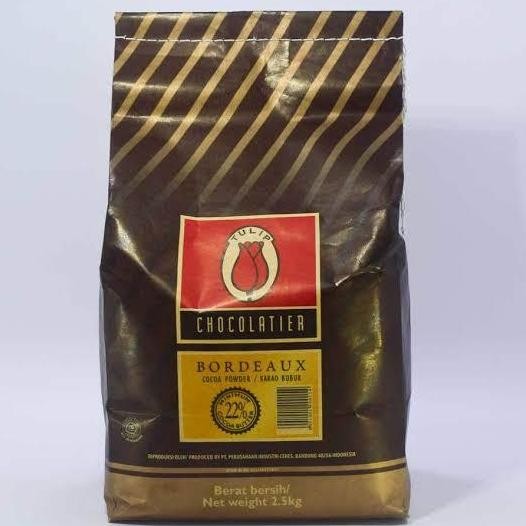 

Tulip Bordeaux Pure Dark Cocoa powder / Coklat bubuk 500 gram