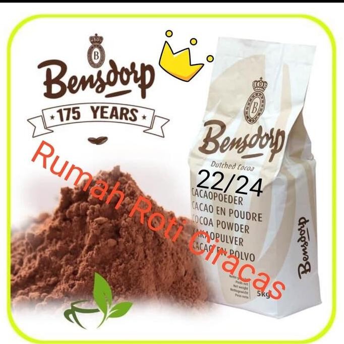 

BENDORP 1 KG COKLAT BUBUK BENSDORP COCOA POWDER 22/24 REPACK 1000 GR