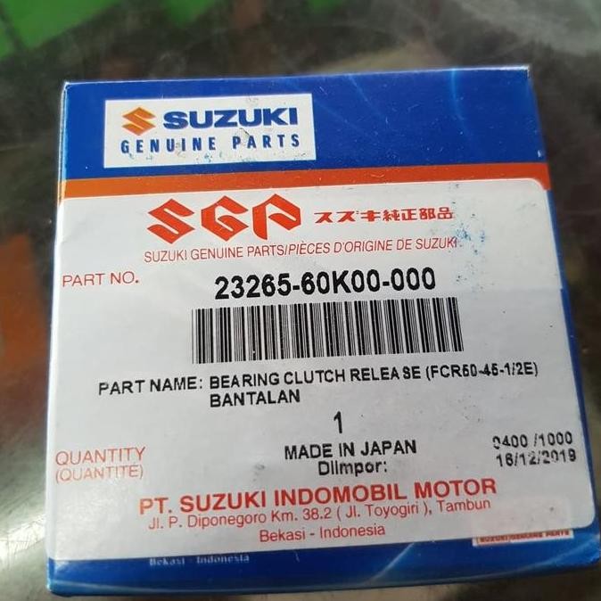 Deklahar Apv Arena Bearing Kopling Apv Arena Clutch Bearing Apv Arena Good