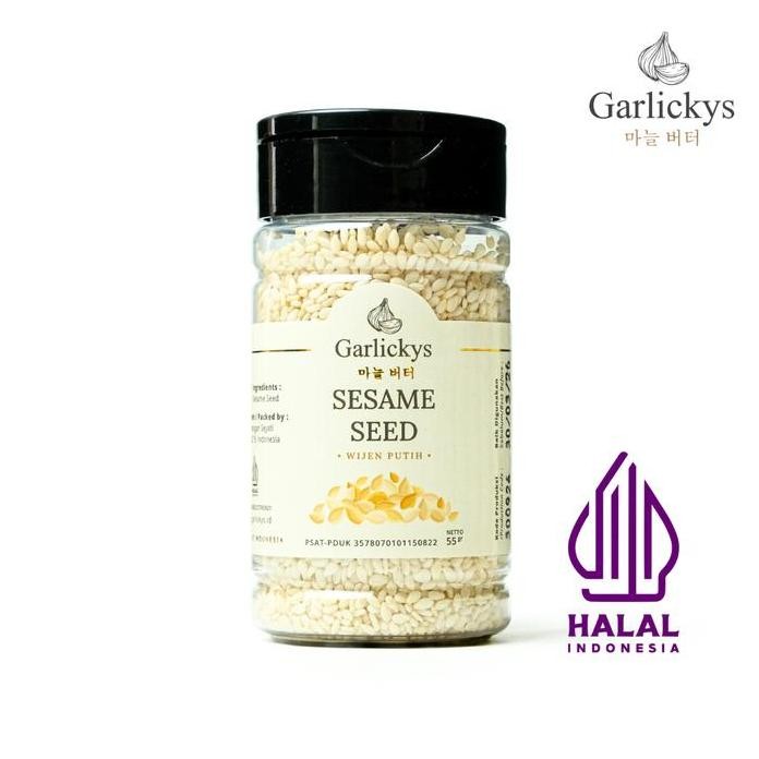 

Terlaris Garlickys Bumbu Dapur Biji Wijen Putih Sesame Seed