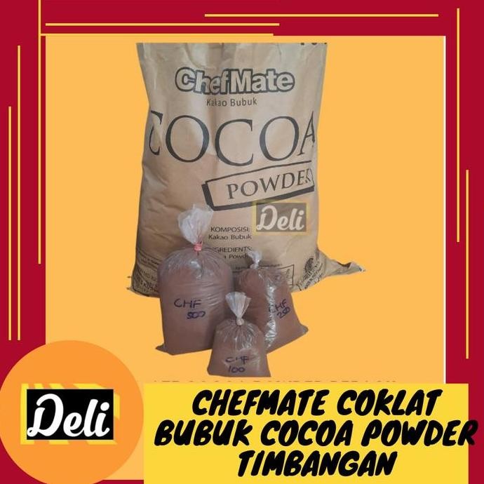 

Cocoa Powder Coklat Bubuk Chefmate Repack 500gr