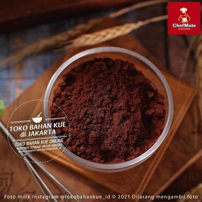 

Chefmate Pure Cocoa 250gr Bubuk Cokelat Murni Cocoa Powder Coklat