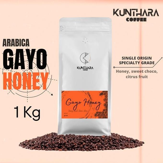 

Kopi Arabica Gayo Honey - 1kg I Biji/Bubuk