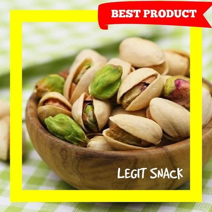 

Ready stok Terlaris KACANG PISTACHIO PANGGANG / PISTACHIOS ( FUSTUK ) 250GR TERMURAH Termurah