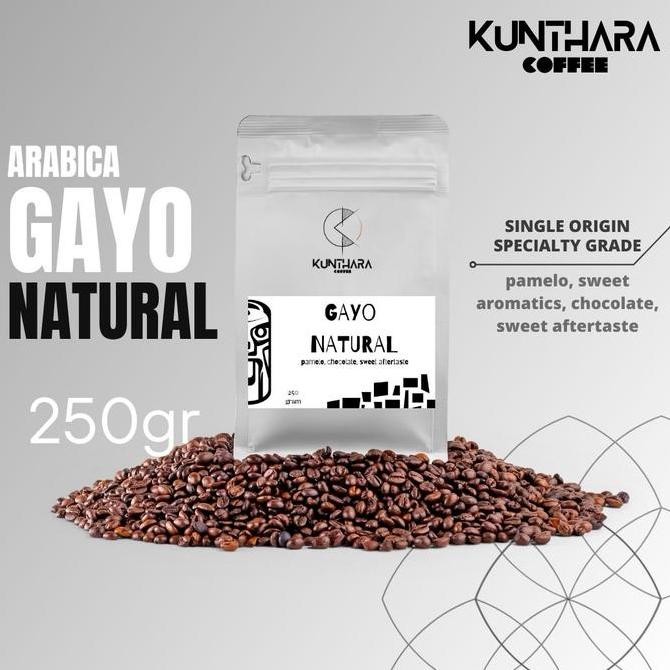 

Kopi Gayo Natural Arabica - 250gr I Biji/Bubuk