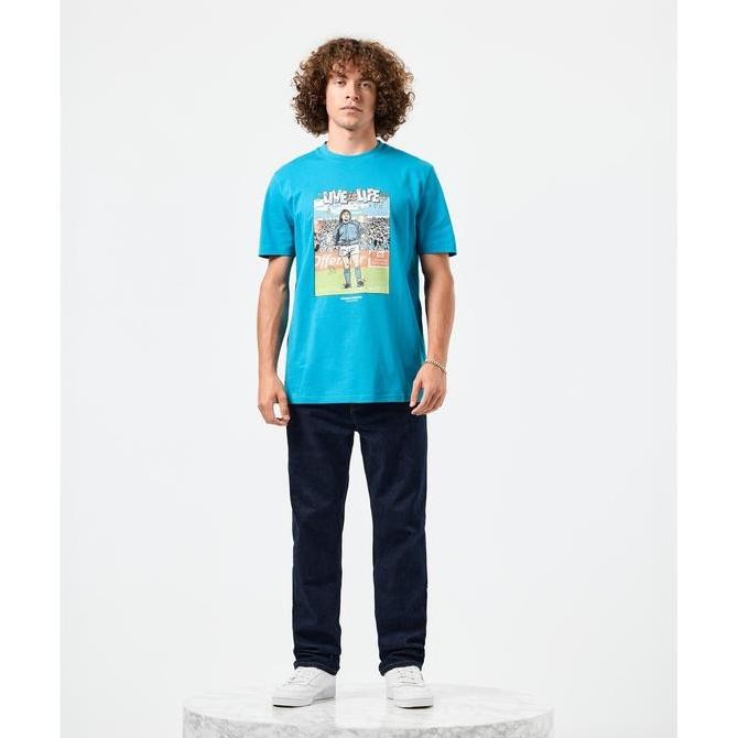 Grosir Weekend Offender Opus Graphic T-Shirt (Kingfisher Blue) Original