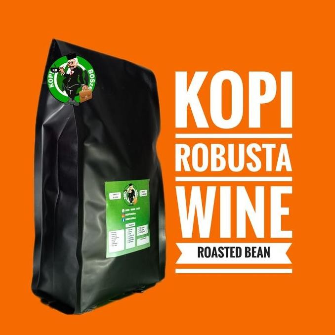 

Biji Kopi Bubuk Robusta Wine Pagar Alam 1 Kg Premium Roast Bean