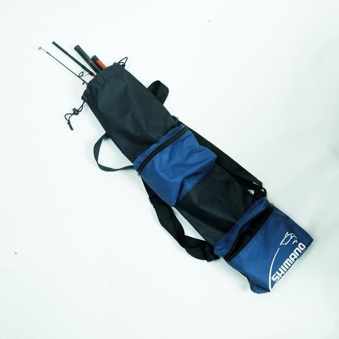 Sale Tas Joran Pancing Tegek Model Serut  75 Cm Joran Tegek Ruas Panjang & Pendek Mancing
