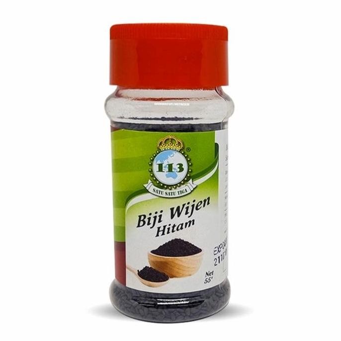 

Terlaris 113 Wijen Hitam 55 Gr Black Sesame