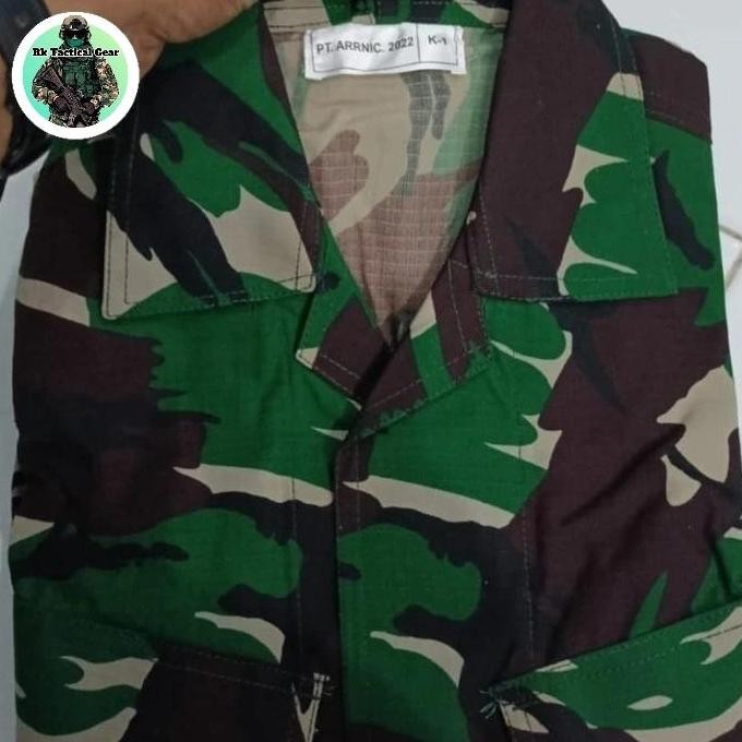 (ORIGINAL) Baju Seragam PDL Loreng TNI  - Pembagian PT. Panca Prima PT. ARRNICH PT. GAJAH PT. SIRITE