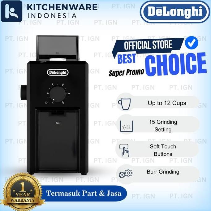

DELONGHI KG79 COFFEE GRINDER / MESIN PENGGILING BIJI KOPI KG 79 TERMURAH