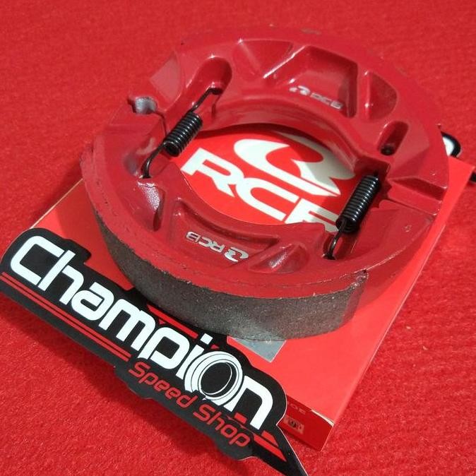 siap kirim kampas rem belakang rcb racing boy yamaha mio soul gt j m3 aerox 155
