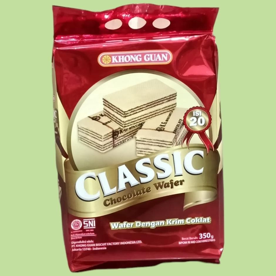

Hong Guan Claic Chocolate Wafer 350 Gr