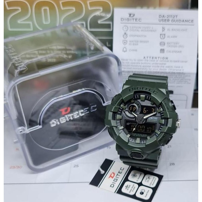 Murah Jam Tangan Digitec Da 2112T 2112 T Original
