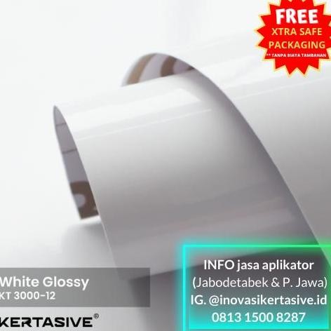 

Promo White Glossy KERTASIVE COD