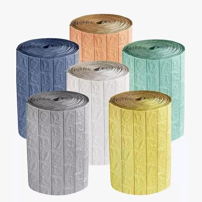 Promo Wallpaper dinding Roll Rollan panjang 5 meter wallpaper dinding 3d COD